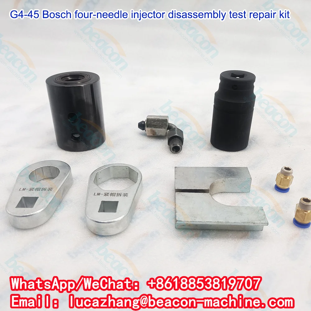Beacon High Performance Disassemble and installing Injector Repair Kit Tool for Bosch 4 Pins Common Rail Injector