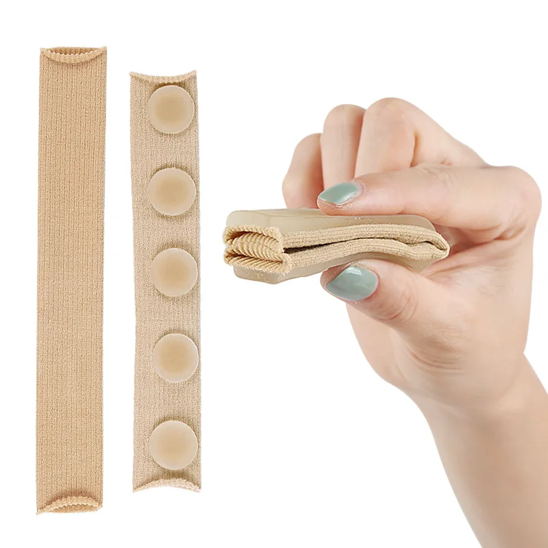 New Design Foot Care Soft Silicone Gel Breathable Elastic Nylon Toe Finger Anti Abrasion Corns Protection Sleeve Tube