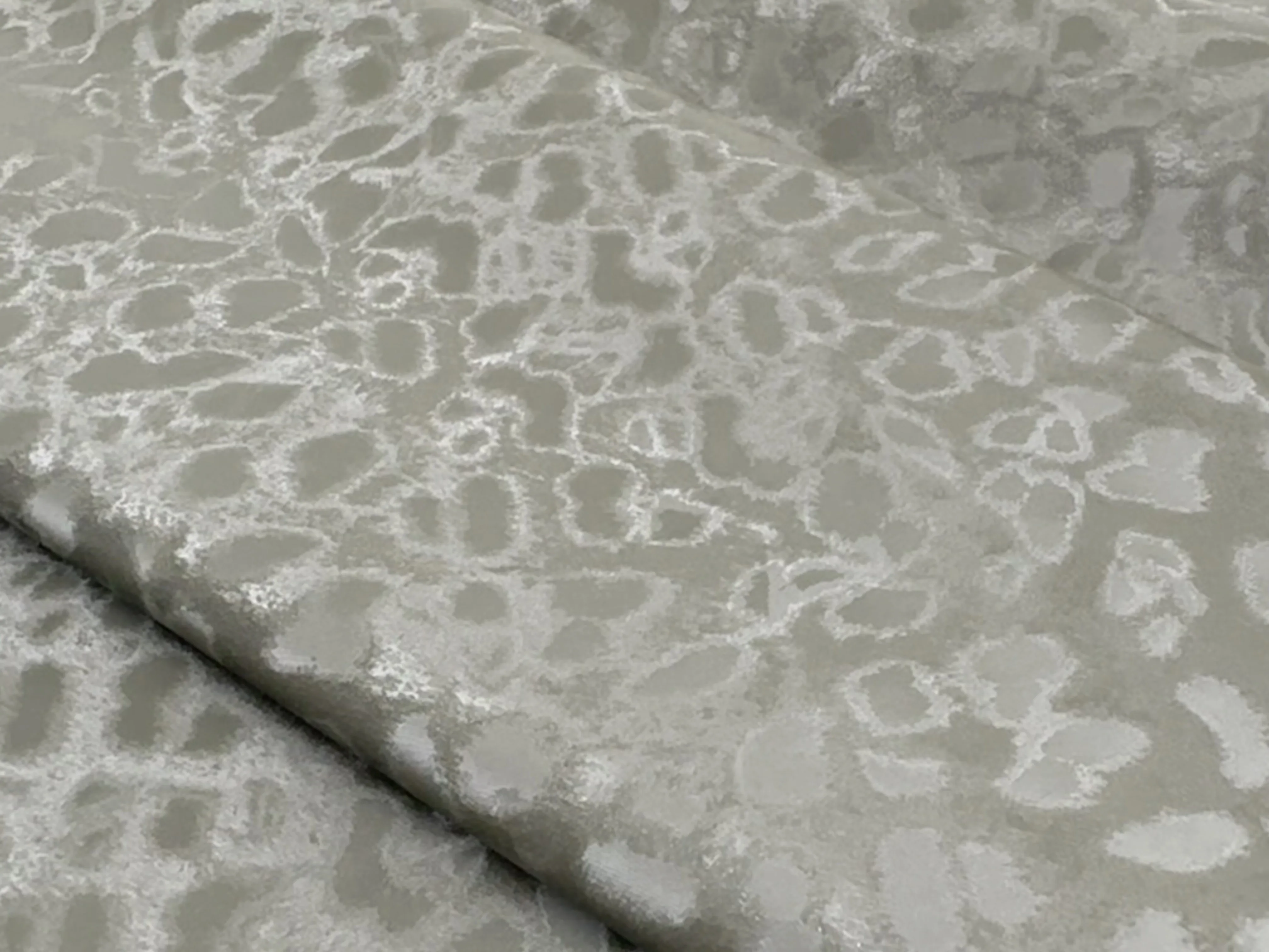 Suede Backing Soft Pu 4 Way Stretchy Leather for Garment Leopard Printed Faux Leather Skirts For Women