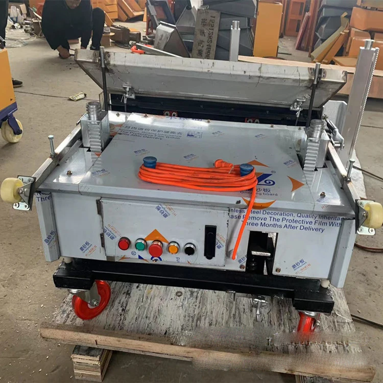 Gypsum Robot Automatic Wall Screeding Plaster Finishing Render Mortar Spray Machine China Price for Cement