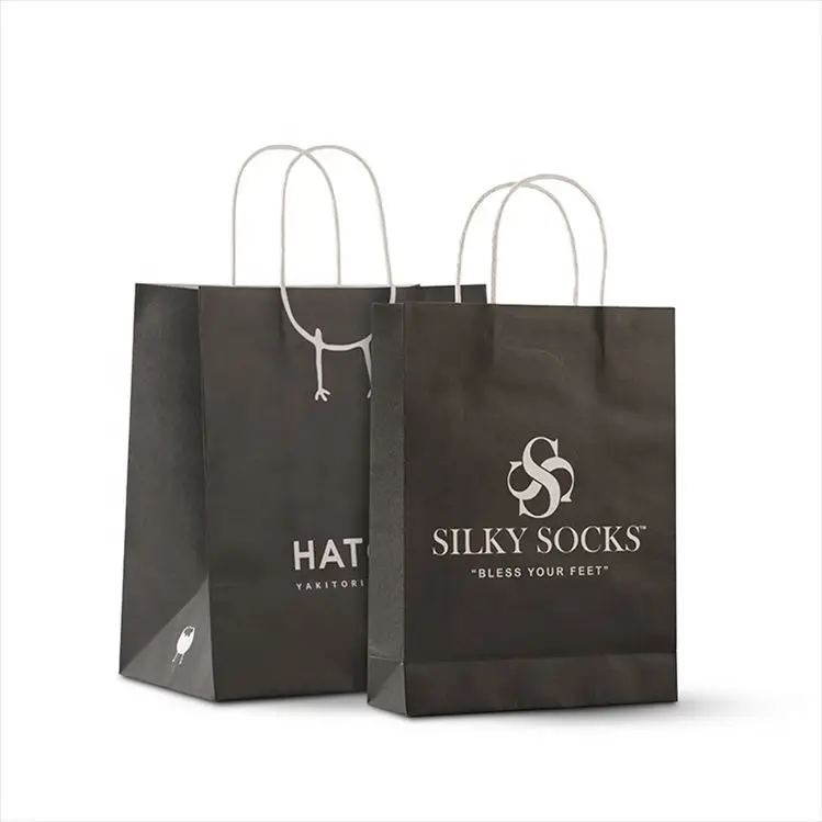 Cheap Price Coffee Shipping Craft Food Customised Paper Bag with Logo Printing