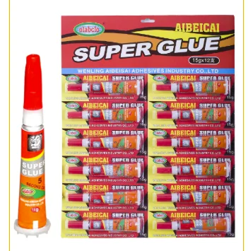 hot sales quick bond 502 super glue 3g 12 pcs on blister card