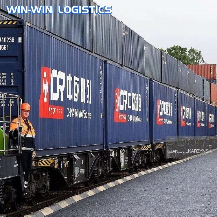 Cheapest logistics shipping rates amazon courier service to door Netherlands/Latvia railway cargo agent China freight forwarder
