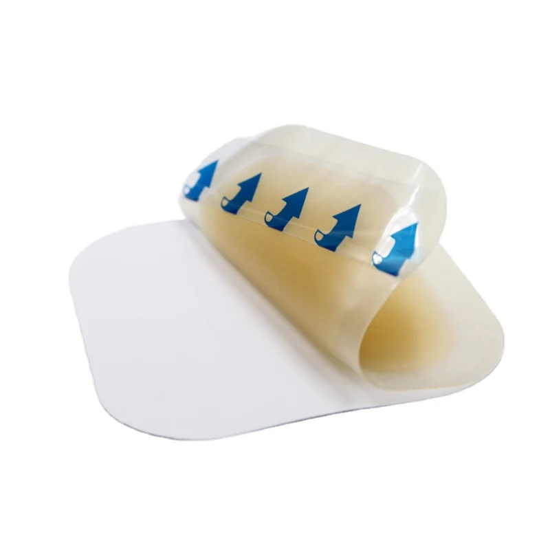 Good Quality Disposable Hydrocolloid Dressing Medical Sterile Hydrocolloid Dressing for Exuding Wounds Use