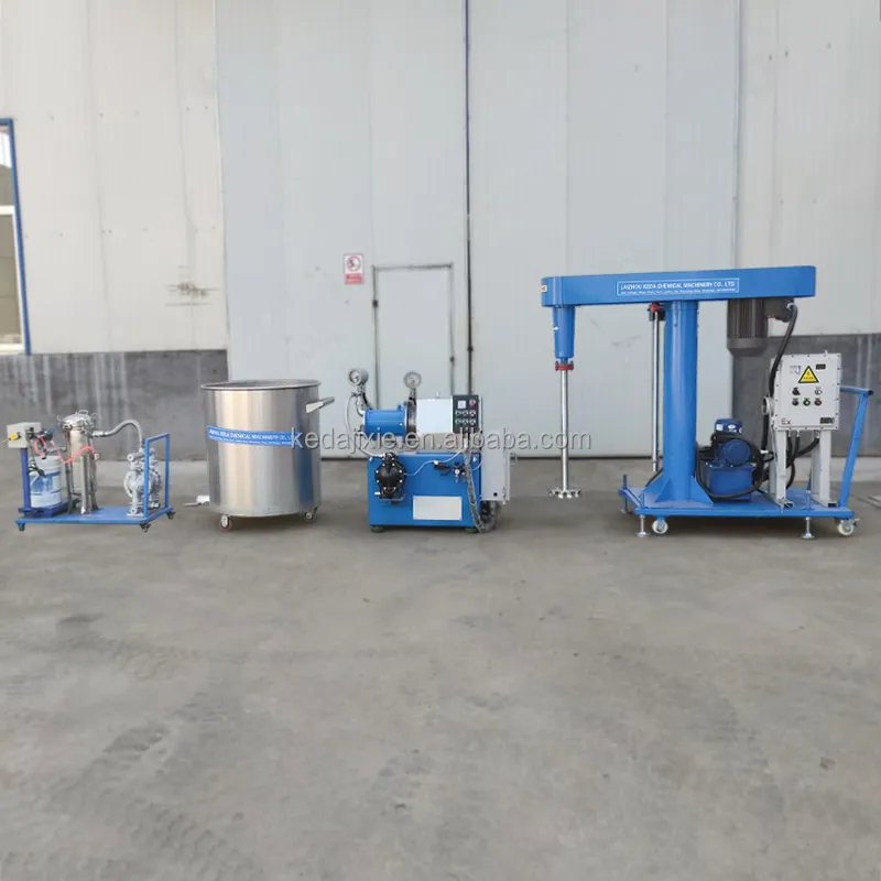 Cheap Price Small Scale Paint Manufacturing Machines Production Plant