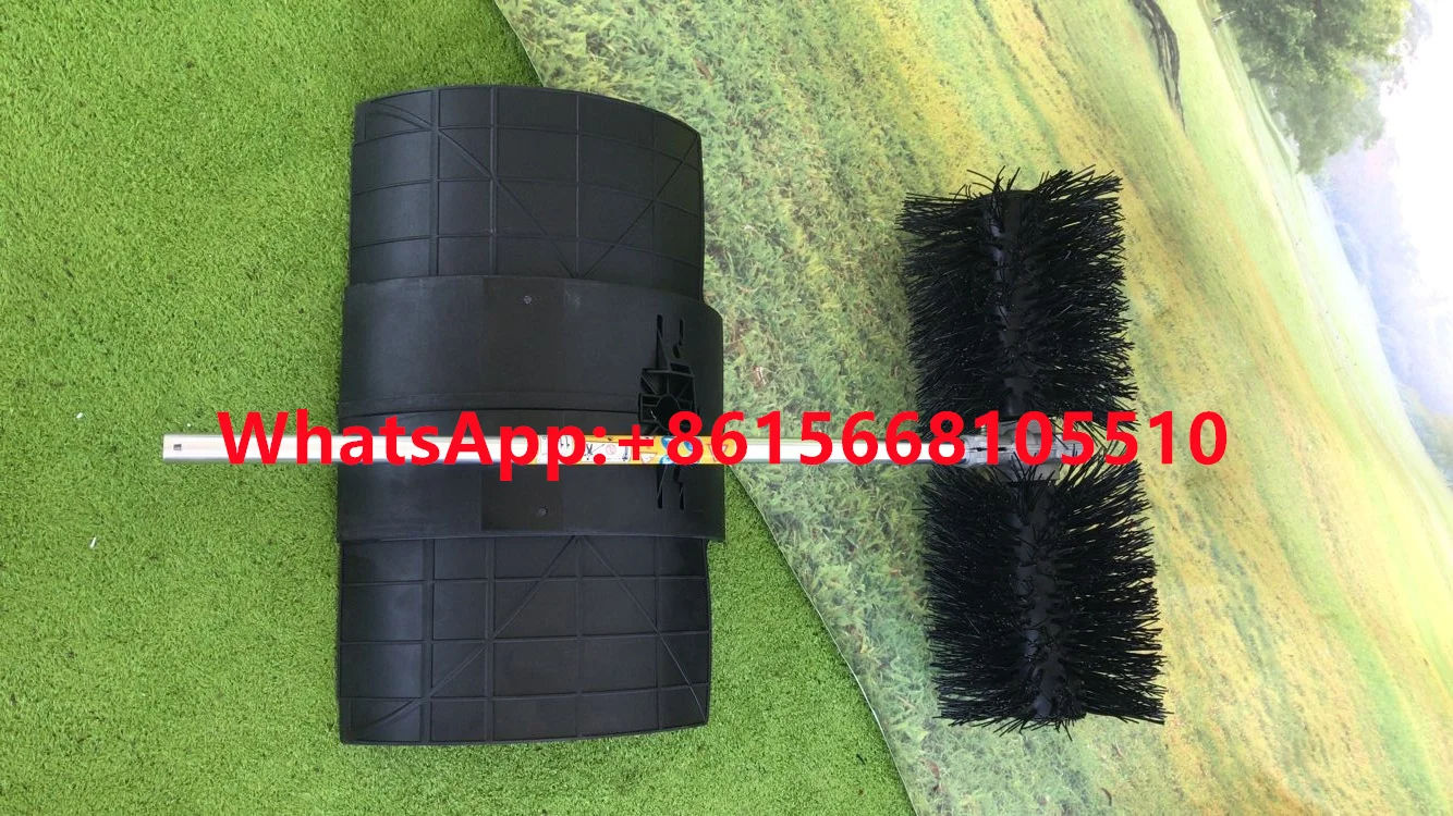 Portable artificial turf combing Tennis court lawn brushing Artificial turf grass cleaning maintenance equipment Gasoline comb