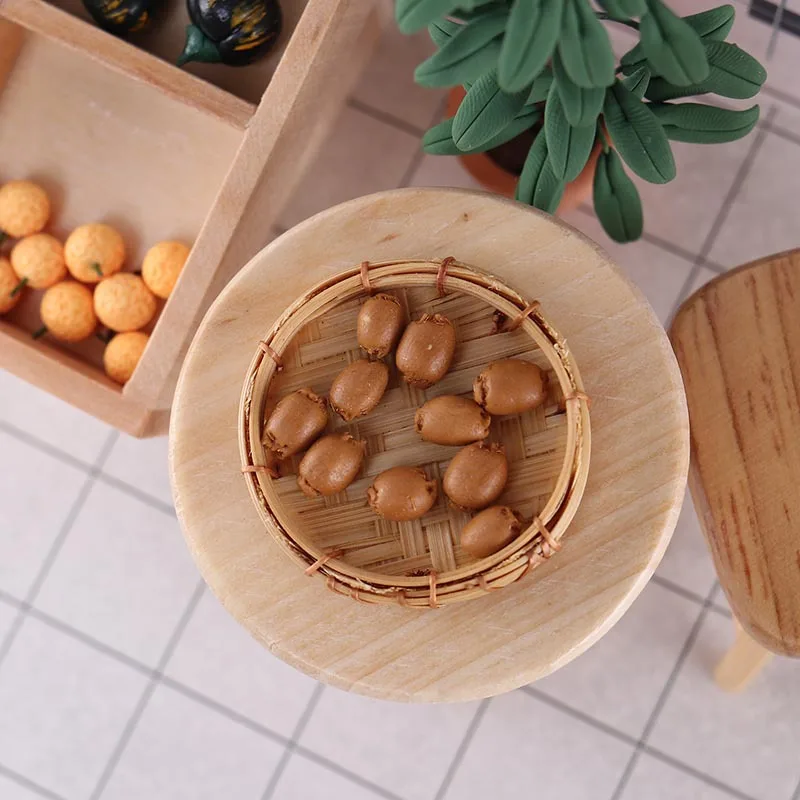 Miniature Food Play Simulation Clay Mini Fruit Model 1:12 Doll House Diy Decoration Toys