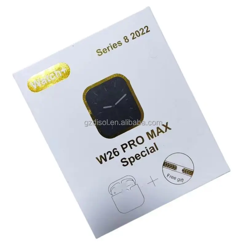 W26 pro max promax W26pro max W26promax smart watch reloj series seri 7 smartwatch 2022 2023
