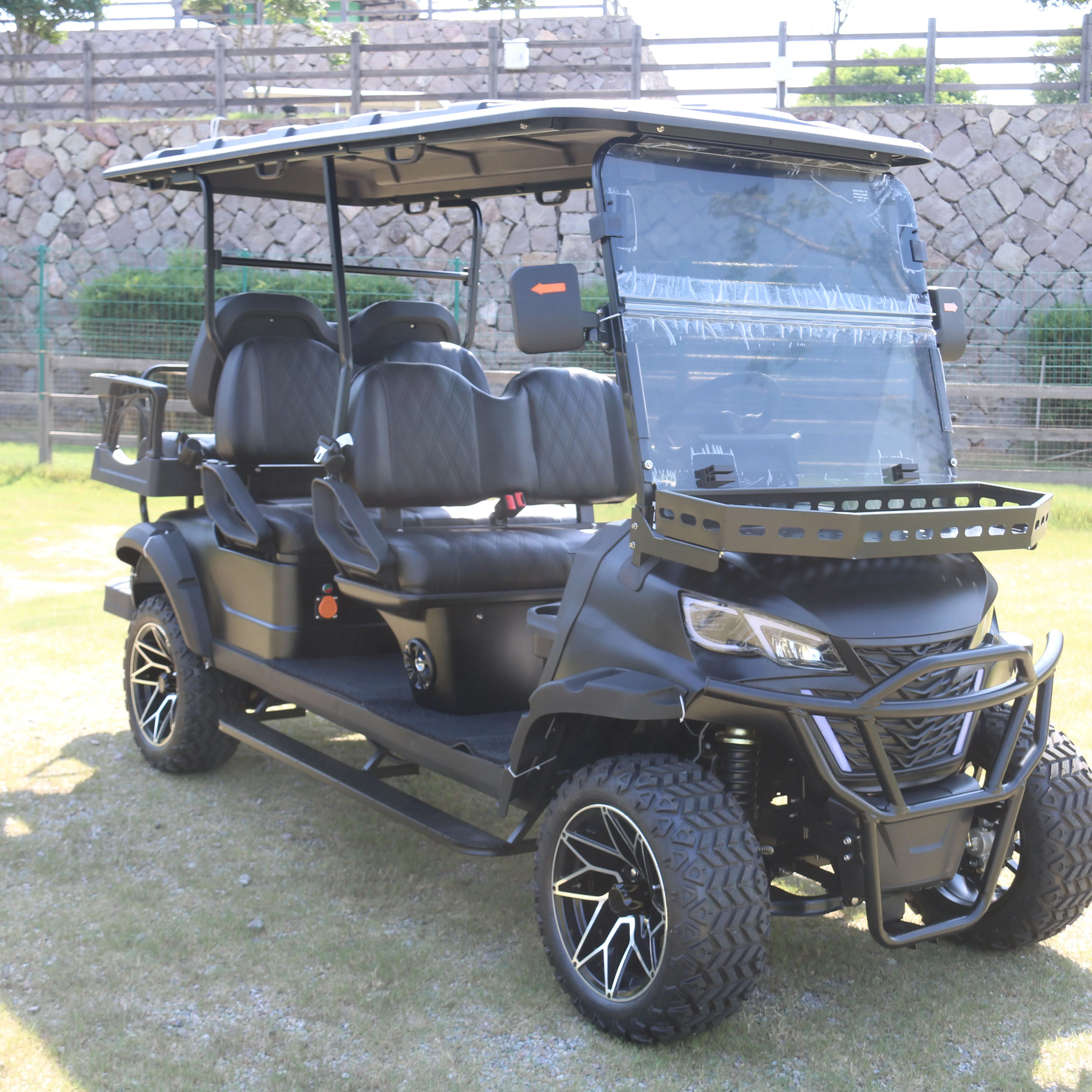48v Golf Cart Motors Durable Ebike Golf Cart Off-road Golf Cart 6 Seater Electric Lithium