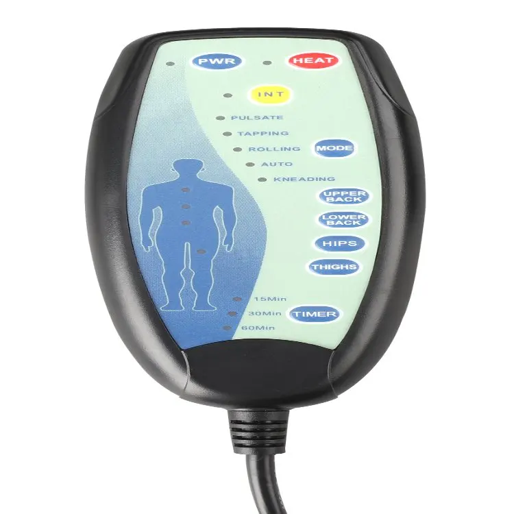 Emoka Popular Electric Back Heated Massage Car Seat Home Office Cushion Car Seat Chair Massager