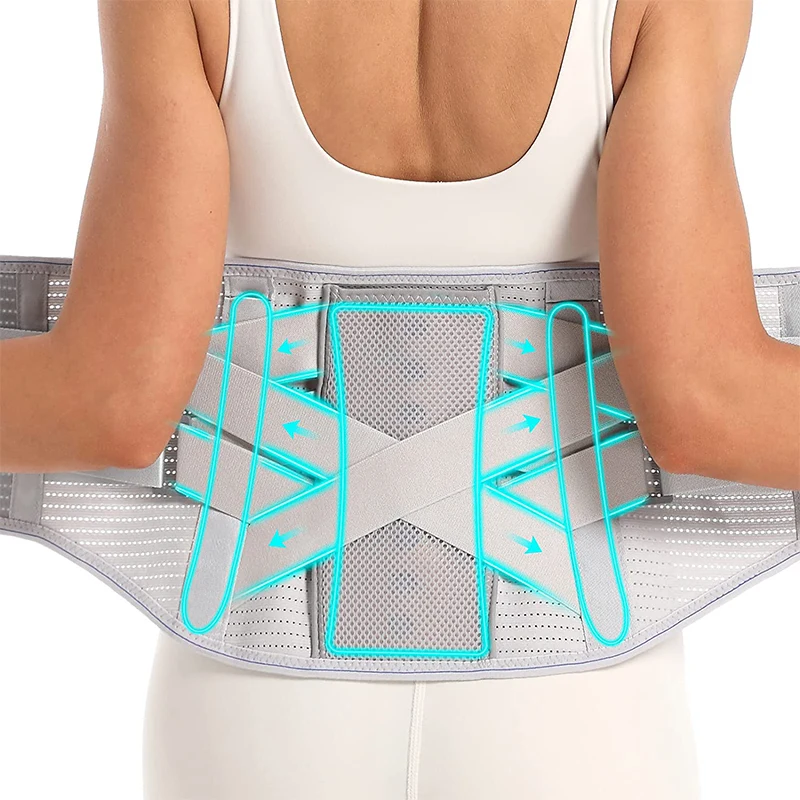 Fashion Wholesale Adjustable Lower Lumbar Humpback Correction Posture Support Men For Women Back Pain Relief Belt