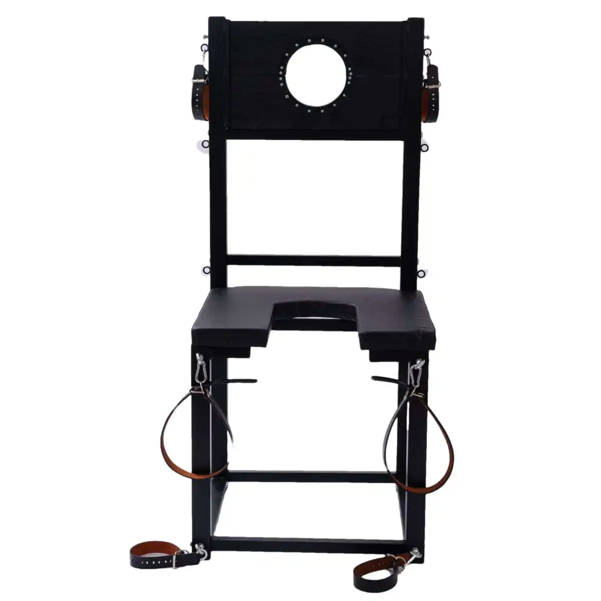 BDSM Sex Furniture Queen Training Chair Female Slave Props Fixed Binding Rack Punishment Rack Props Restraint