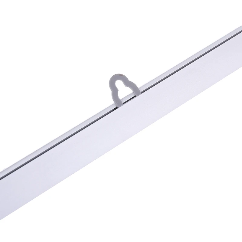 Aluminum poster hanger snap open poster rail for picture hanging 100cm