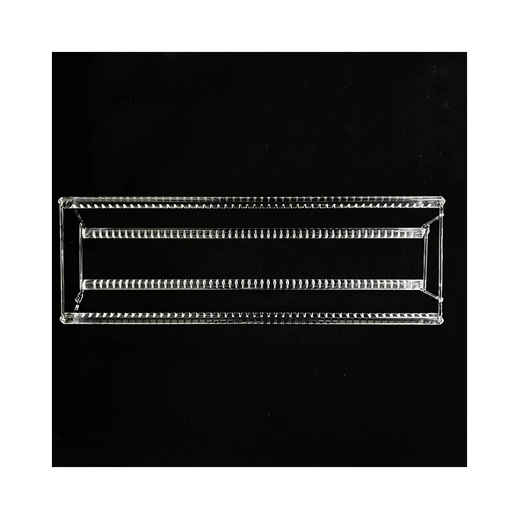 Quartz Wafer Boat For  Experiments Wafer Carrier  Clear Quartz Glass Boat Quartz Instrument