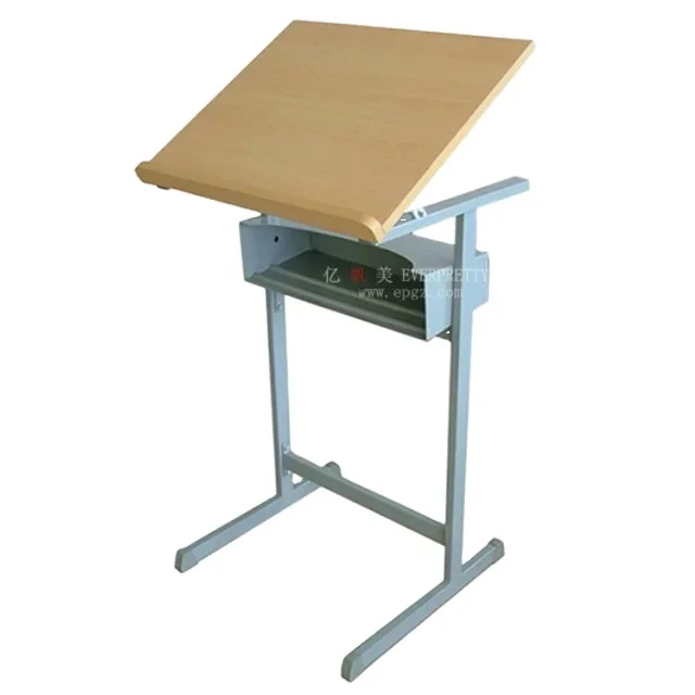 Artistic Student Art Room Drafting Drawing Table Architectured Drawing Table