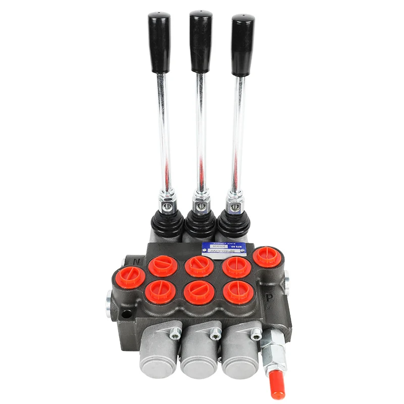 2p40 3p40 4p40 manual valve valve excavator directional control valve hydraulic for hydraulic power pack unit