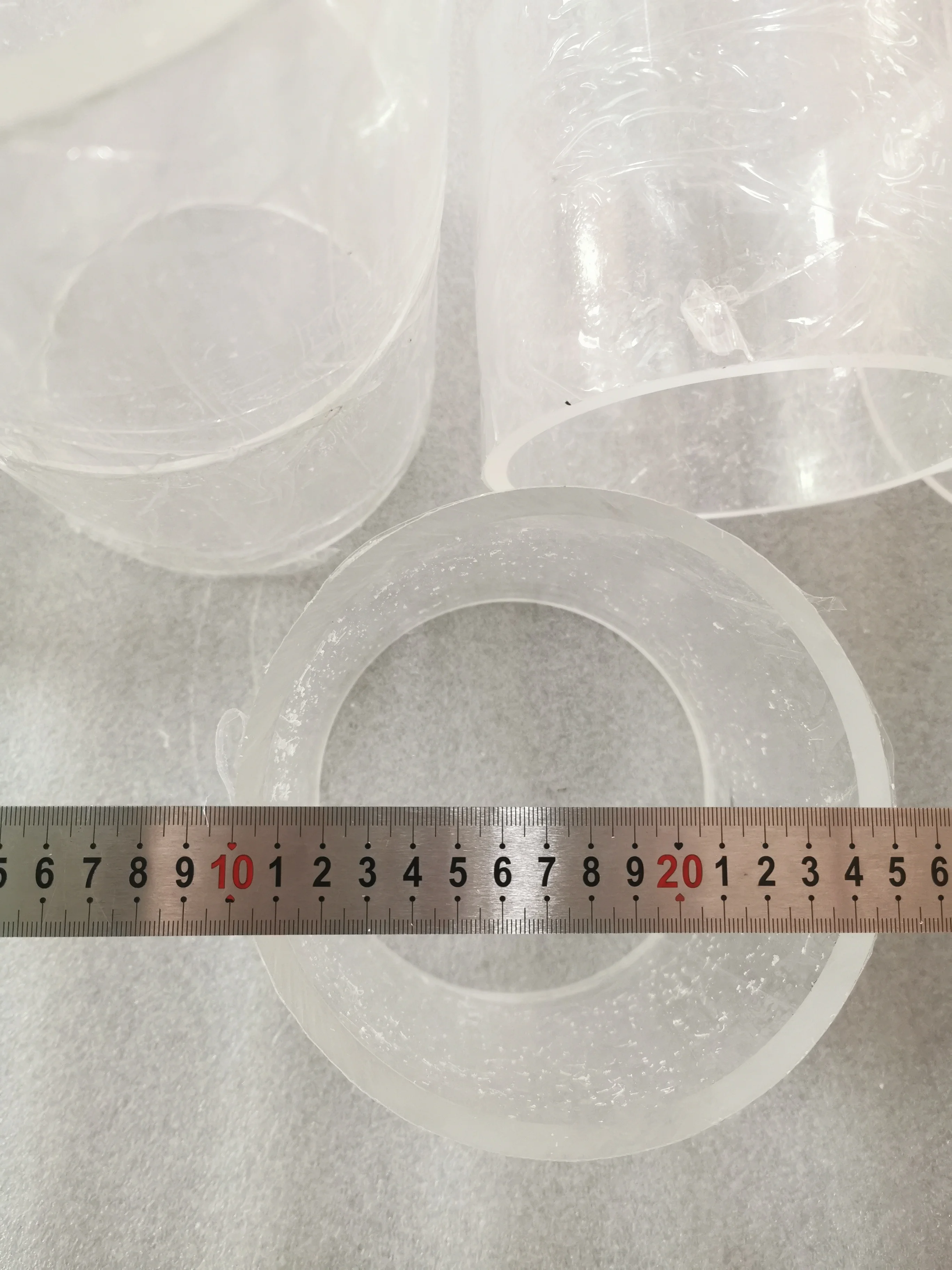 YOUYIZUO Transparent Acrylic Tube Pmma Cylinder Pipe Hollow Flexible Clear Cast Acrylic Polish Tube  For Kids Toys Bamboo Bas