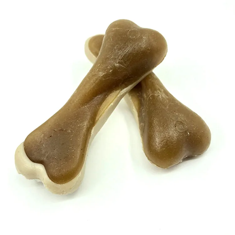 Бесплатные жевательные палочки для перекуса гантели с двойной костью