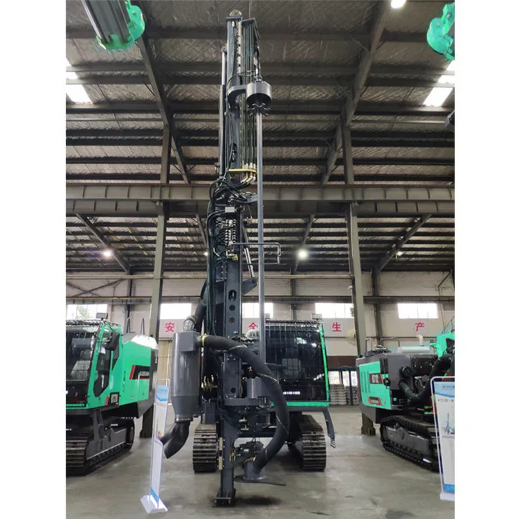 138-165mm 30m Mine DTH Drilling Rig Machine With Drilling Depth Real-time Display