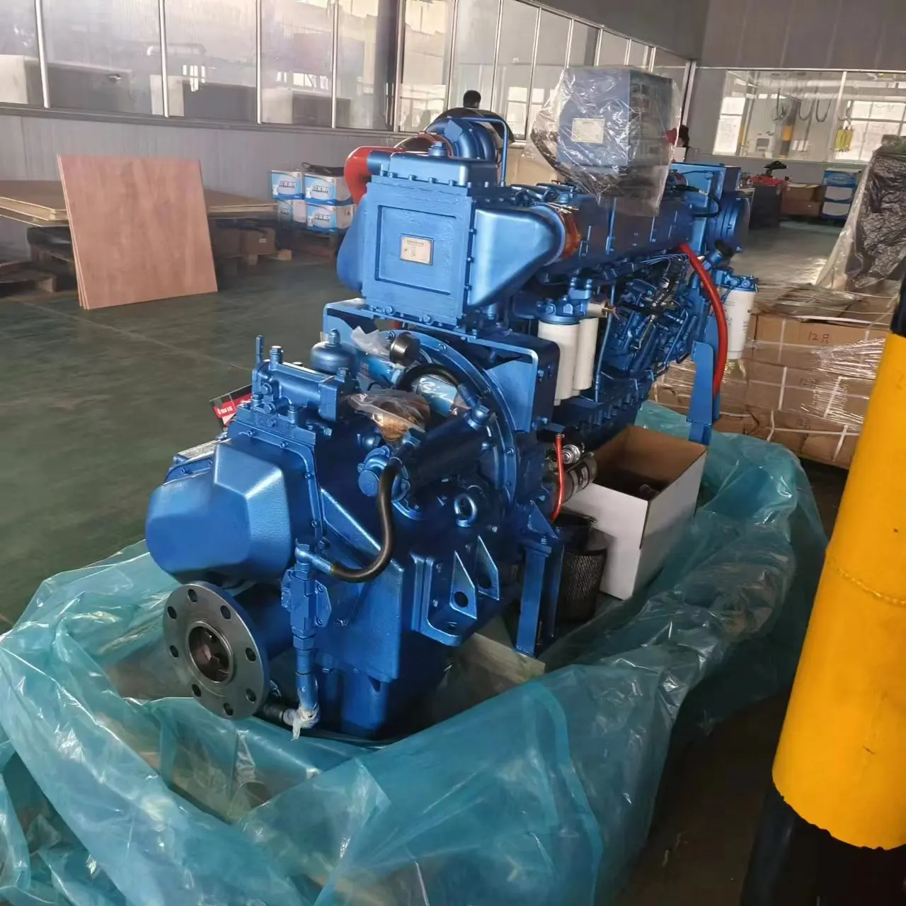 Weichai WD10 326hp Marine gearbox diesel Engine