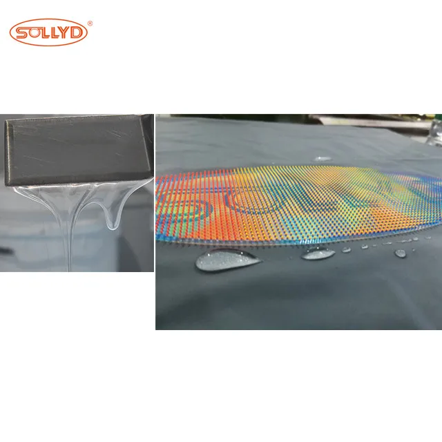 China manufacture all-powerful ink strong base silicone rubber screen printing ink textile for special garments clothing