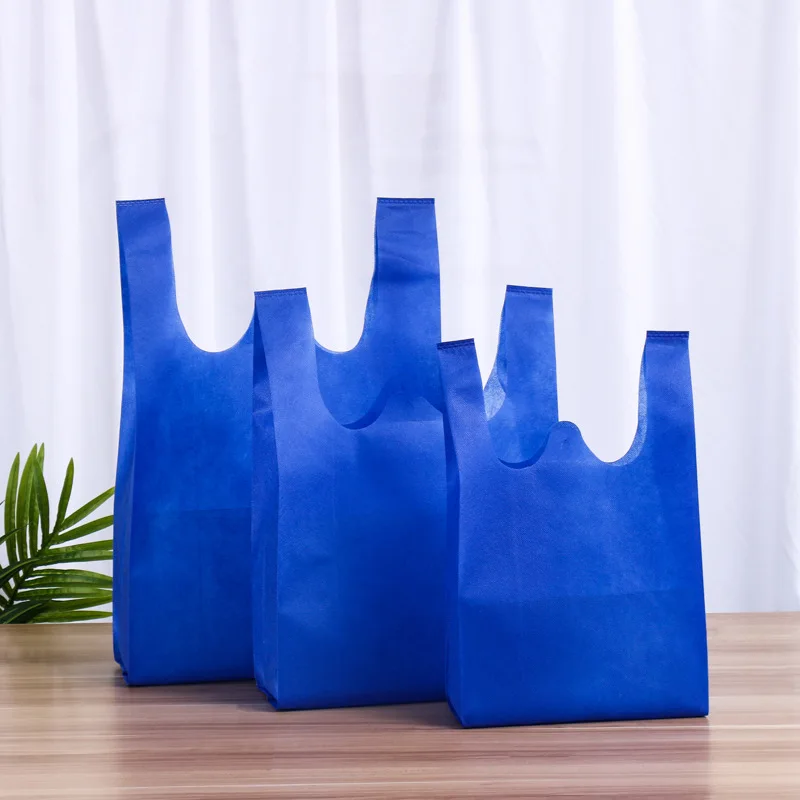 YC Customized Digital Printing Waterproof Matte Laminated Carry T-shirt PP Non-Woven Tote Bag Gravure Surface Handling