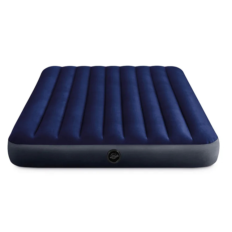 size double inflatable sofa and folding single air bed king for 1-3 person airbed