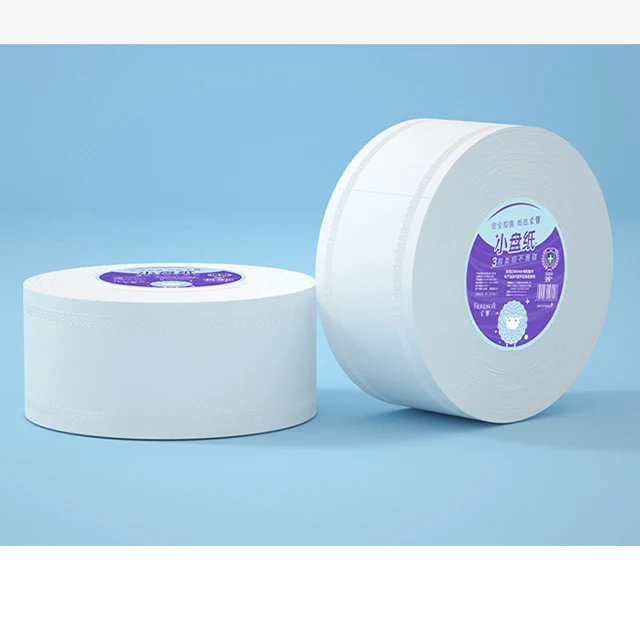 Virgin Wood Pulp Rapid Dissolving toilet tissue paper jumbo roll