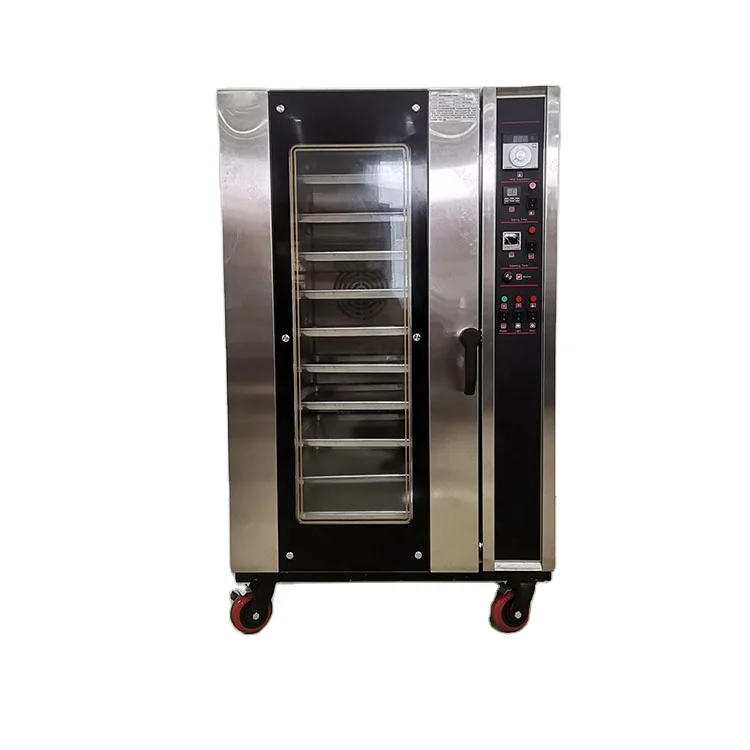 
gas 10 trays hot air circulation oven bread baking oven 