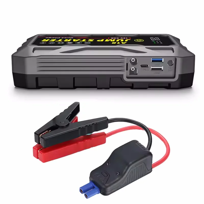 20000mAh 12V Multi-function Portable Car Emergency Battery Booster PD66W Power Bank Jumpstarter Car Jump Starter