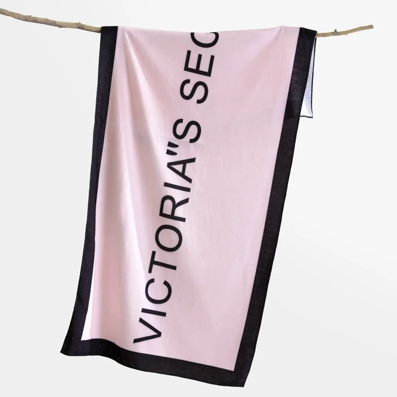 Microfiber beach towel for outdoor travel vacation seaside portable printed quick drying bath towel