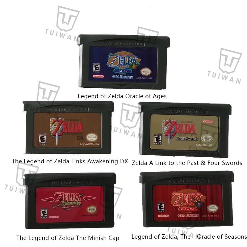 Совершенно новые ретро игры для game boy advance minish-cap the legend of zelda
