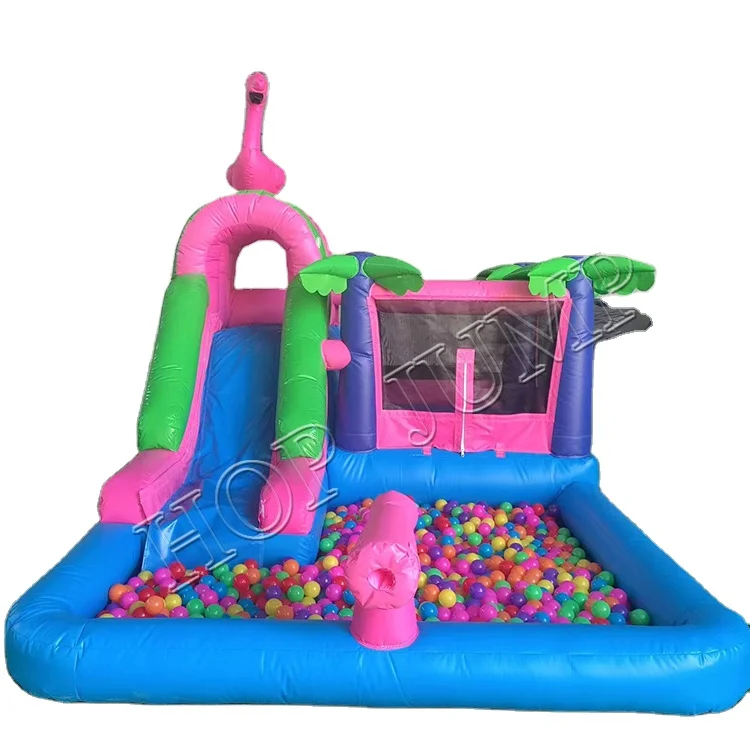 swan kids bounce house inflatable wholesale bouncy castle jumping house indoor outdoor with nails, air blower and repair kit