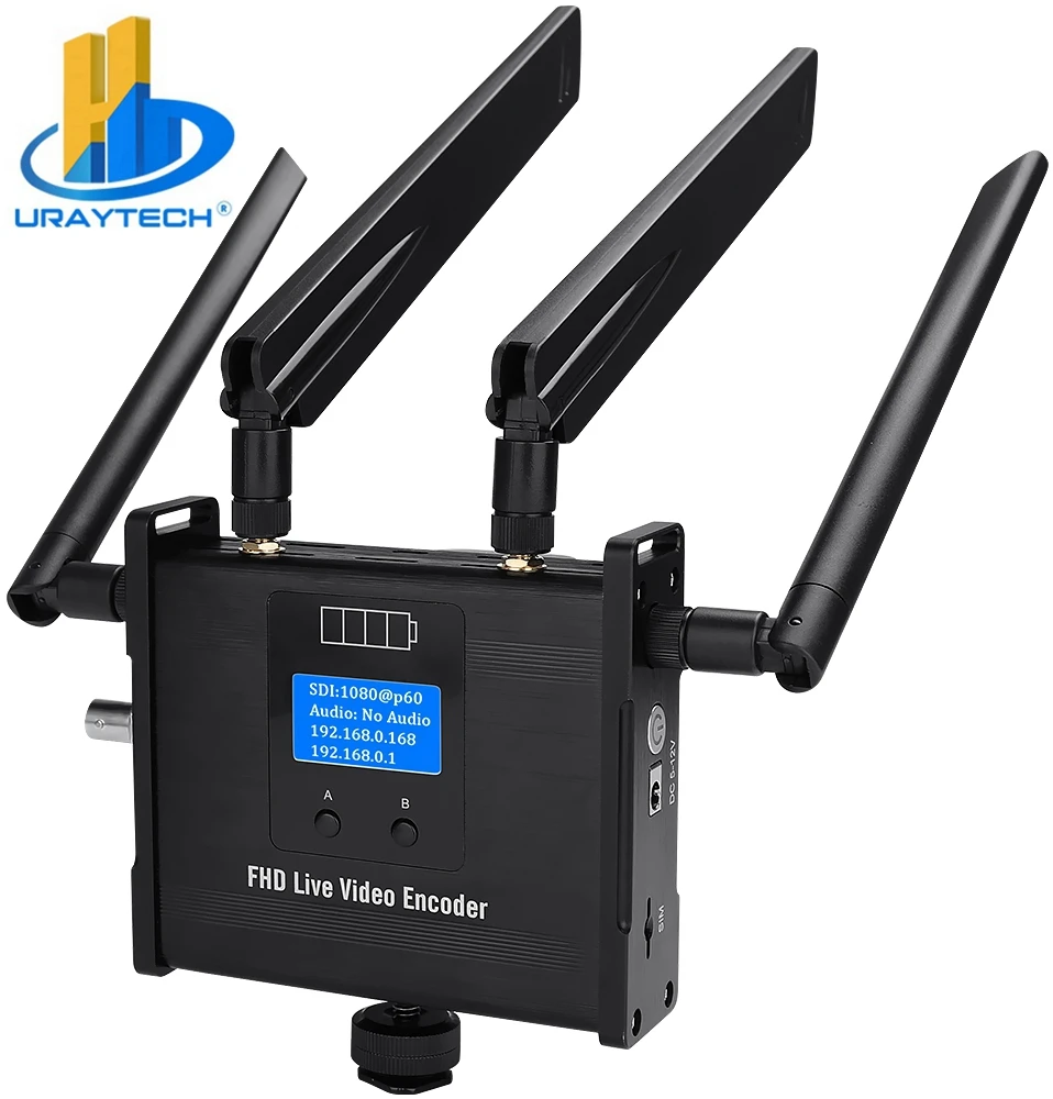 HD h.265 h.264 sdi к ip SRT UTP RTSP RTMP RTMPS 4g Wi-Fi видеокодер с поддержкой батареи для прямой трансляции