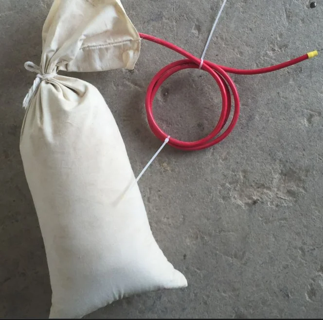 Magnesium Anode Bag, Grade: customisable Net, 1.7V, INCL 32 ft of 8 AWG XLPE/PVC cable
