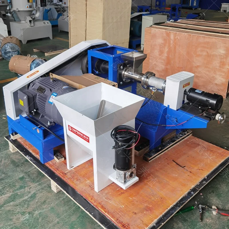 Diesel engine making small pet food soft dog food cold pressing machine