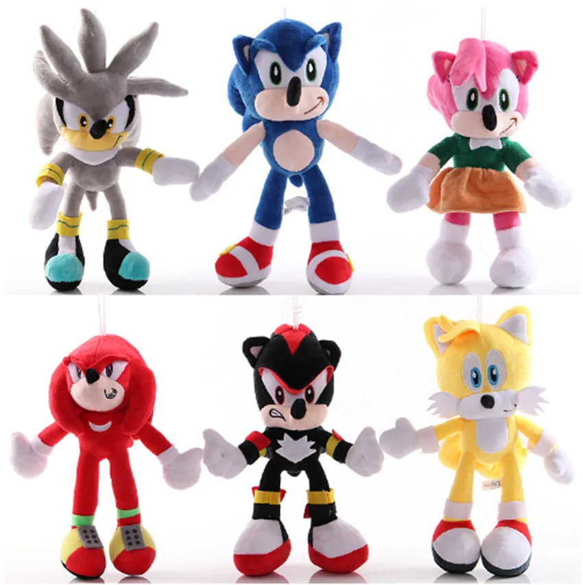 High quality Sonic  Hedgehog plush toy 45CM Sonic Stuffed Animal Wholesale