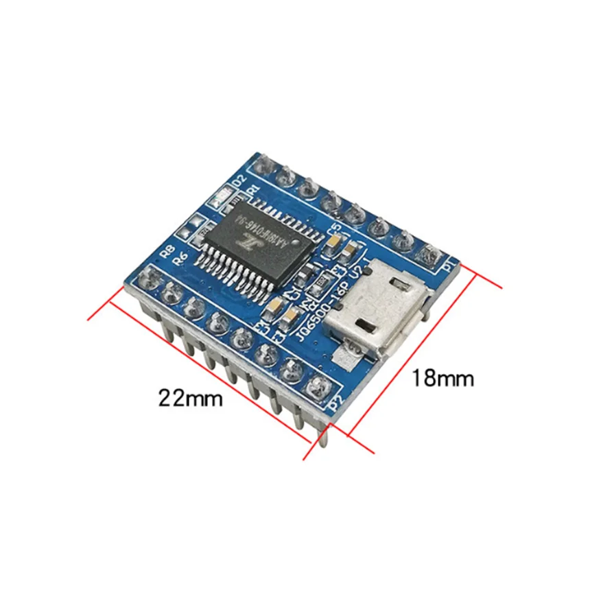 Голосовой модуль JQ6500 MP3-модуль с последовательным портом MCU однонаправленное управление музыкой в 5