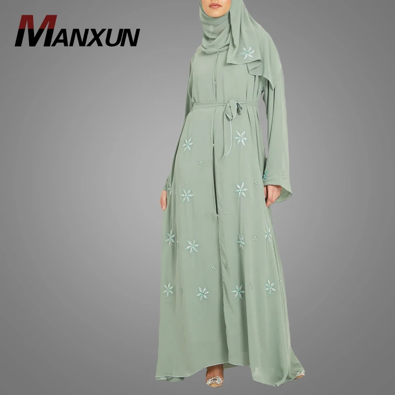 Custom Abaya High Quality Islamic Clothing New Fashion Dubai Abaya Women Muslim Dress