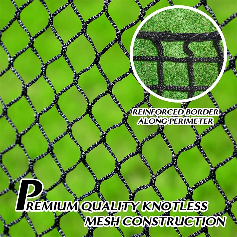 Good Quality Golf Batting Cage Netting Golf Practice Nets 10ft x 10ft x 10ft