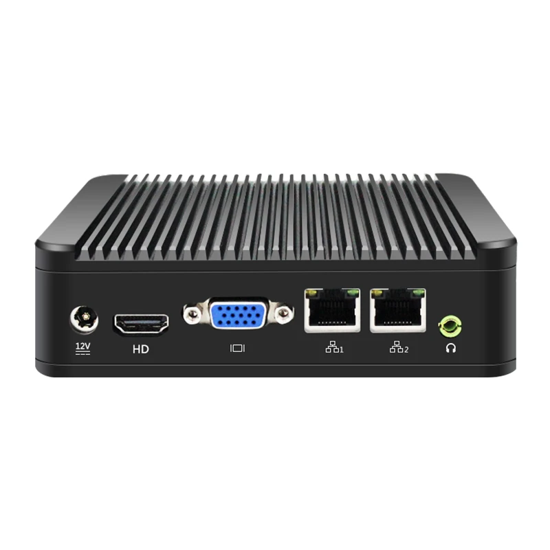 Quad core j1900 mini industrial control host HTPC home office microcomputer fanless design industrial control machine mini pc