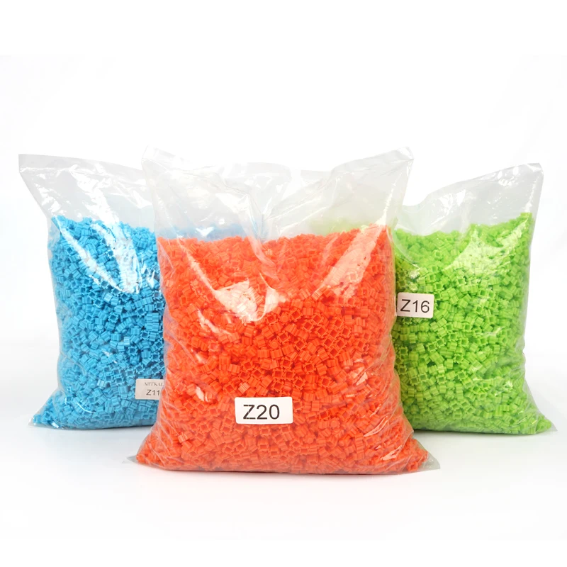 15 Years Toy Manufacturer Plastic ABS 40 Colors 3D Diamond Build Blocks 1kg Bag Pack Artkal building block sets