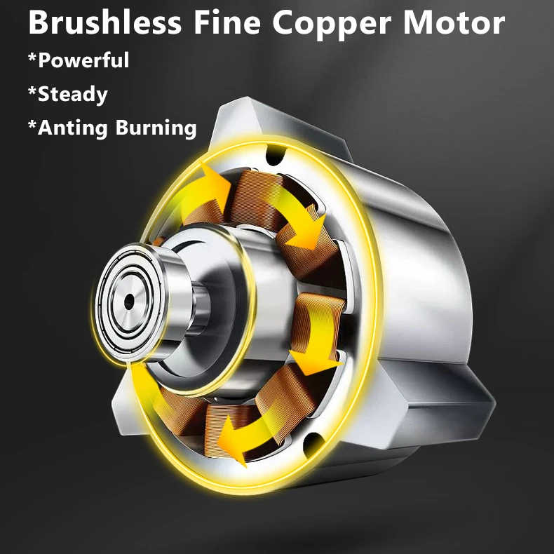 Wholesale Customized Electric Power Tools Portable Cordless Lithium Drilling Machines Professional Brushless Rotary Hammer Drill