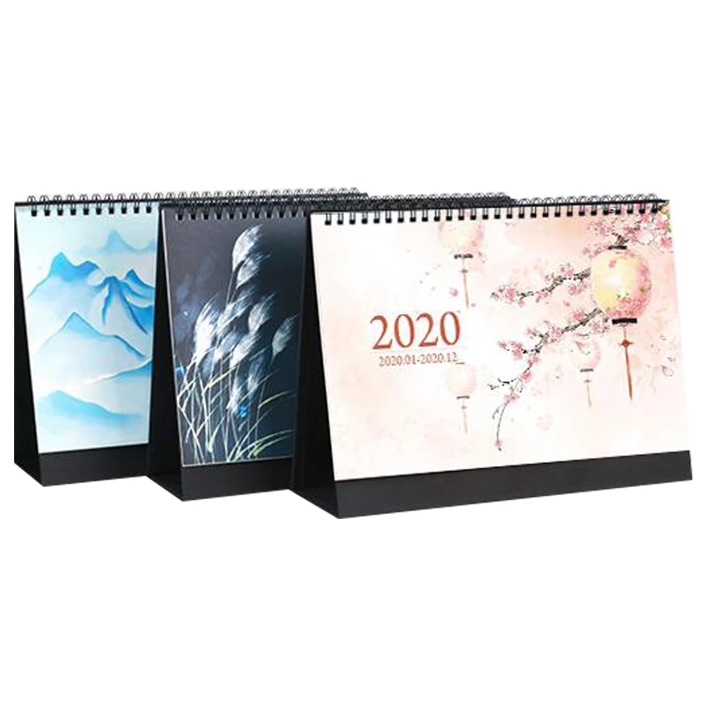 
Custom LOGO 2020 New Year Christmas Table Stand Advent Calendar 