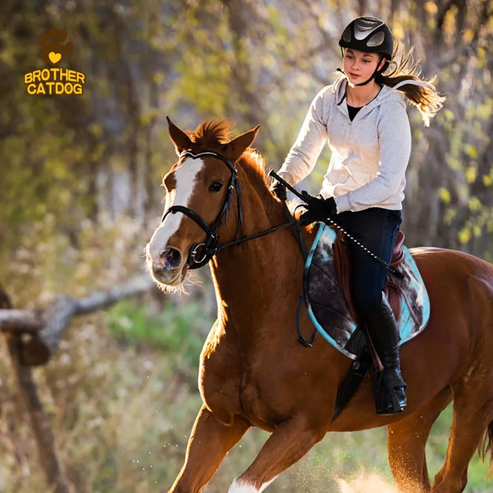 Horse supplies from the source manufacturers Horse show non-slip saddle pads