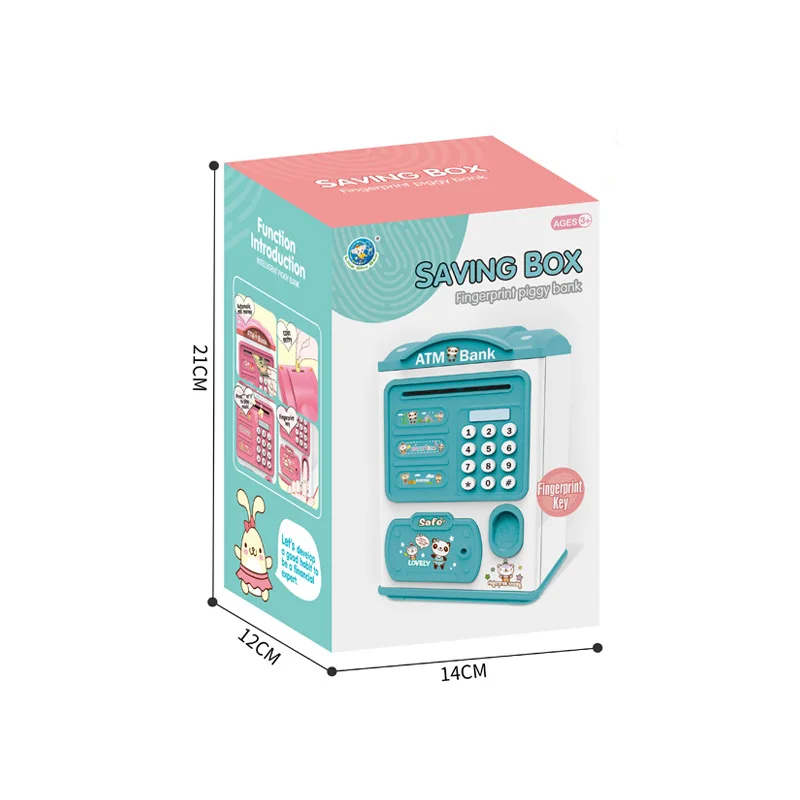 Best Selling Factory Supplier New Brand Piggy Bank Atm Bank Coin Bank Children Saving Money Box Toys