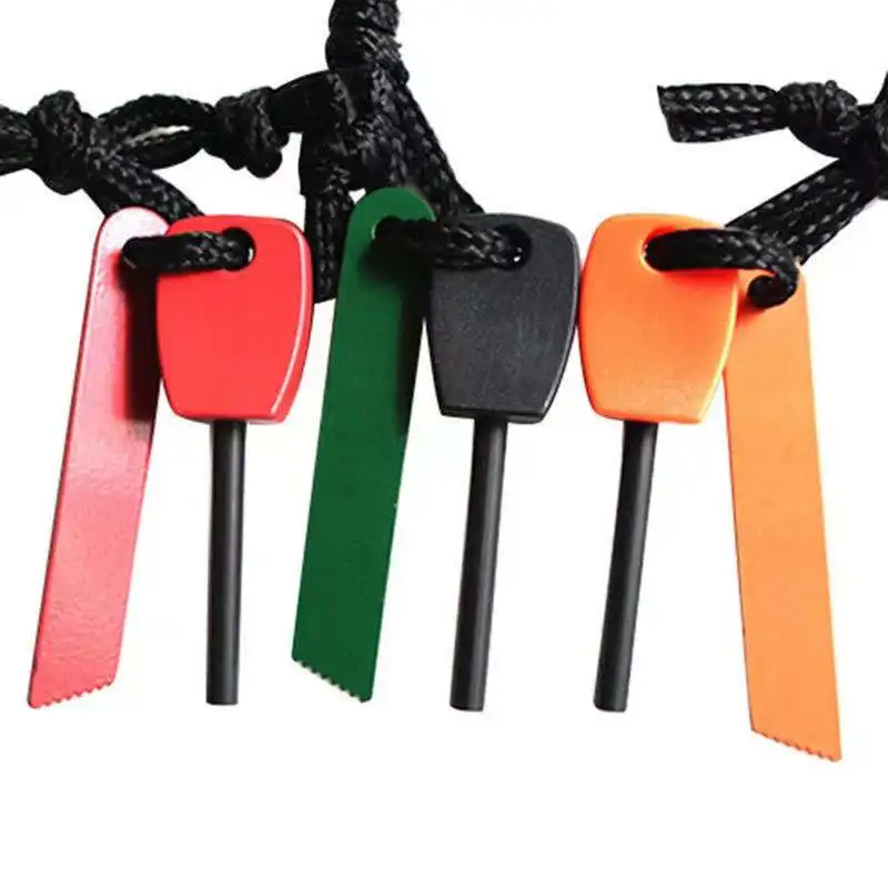 Outdoor Camping Survival Equipment Waterproof Magnesium Bar Magnesium Rod Small Mini Flintstone Portable Firestick