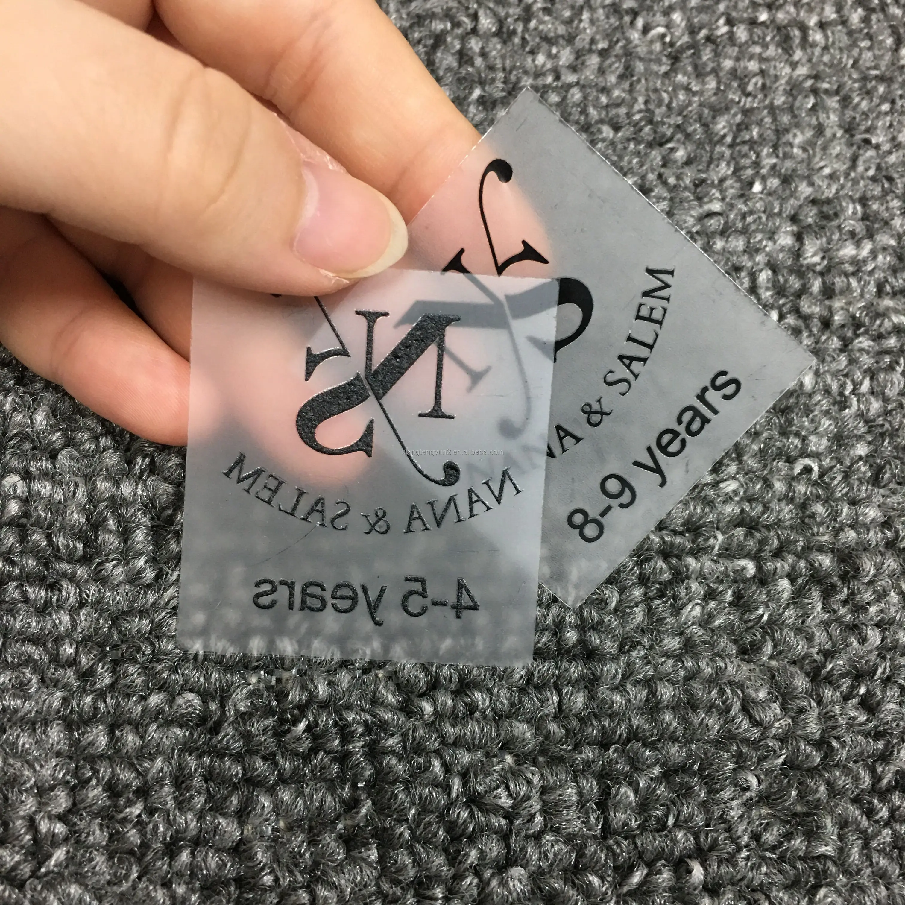 Wholesale Applying Custom Brand Name Logo Cartoon Plastiso A3 Dtf 60cm 3d Heat Press Transfer Stickers Labels Vinyl For T Shirts