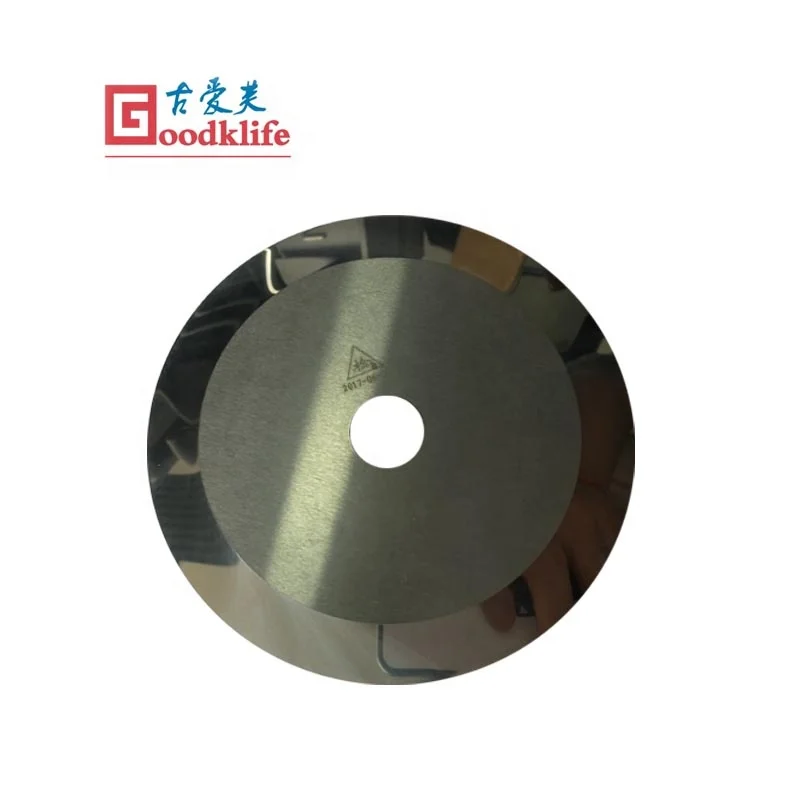 Tungsten Carbide Circular Slitting Knife For Cutting Rubber