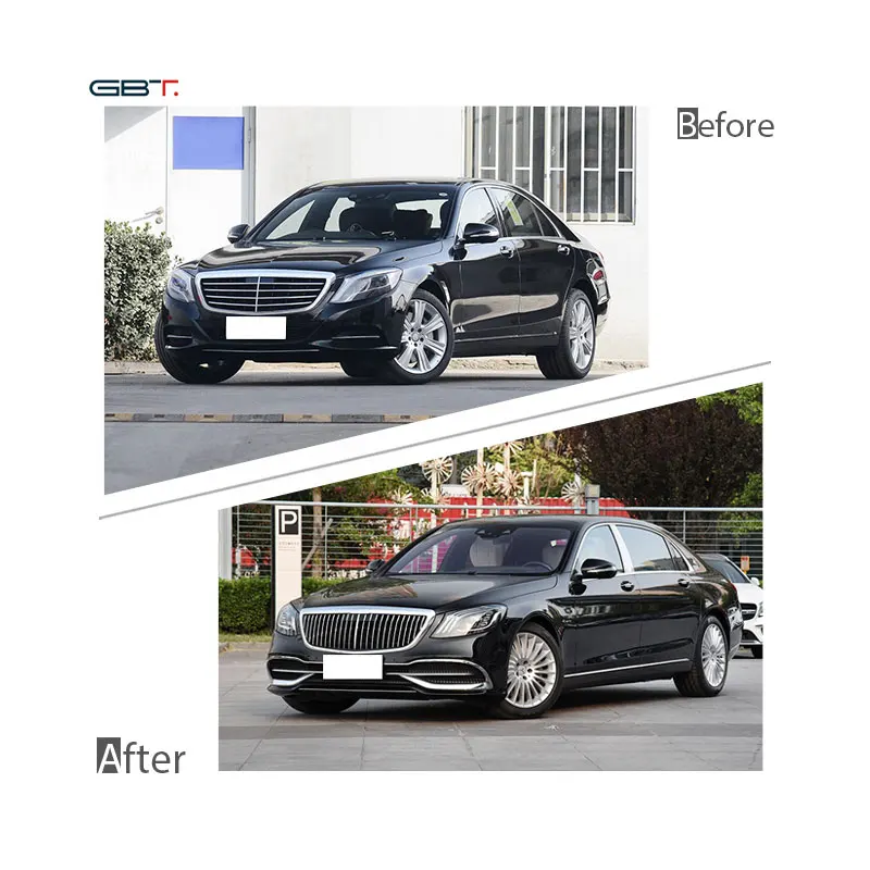 GBT Car Modification Accessories Upgrade Bumper Grilles Headlight Body Kit For 14-17 Mercedes S Class To Benz S M Model